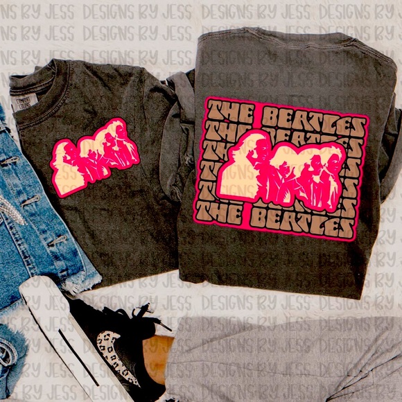 The Beatles Graphic Comfort Colors Shirt Small-2X - Picture 1 of 1